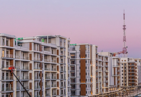 Строительство комплексов в Ташкенте